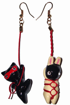 Kitanya Design Factory Kinbaku Earrings Kitanya Design Factory Kinbaku Earrings