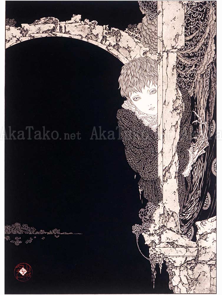 Takato Yamamoto Vampire (1) painting Takato Yamamoto Vampire (1) painting
