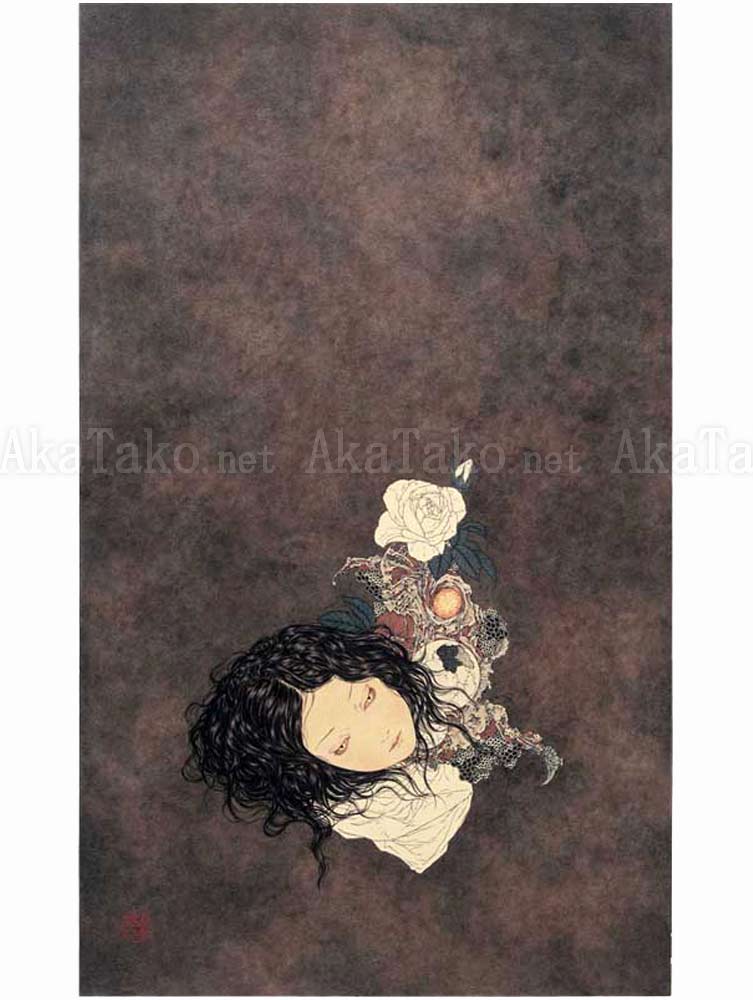 Takato Yamamoto A Real Vampire's Head painting Takato Yamamoto A Real Vampire's Head painting