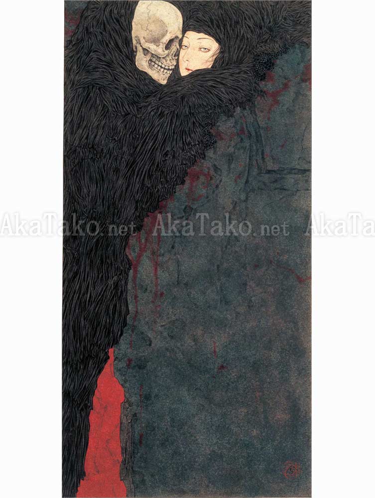 Takato Yamamoto Confusing and Drowning Flux of Blood painting Takato Yamamoto Confusing and Drowning Flux of Blood painting