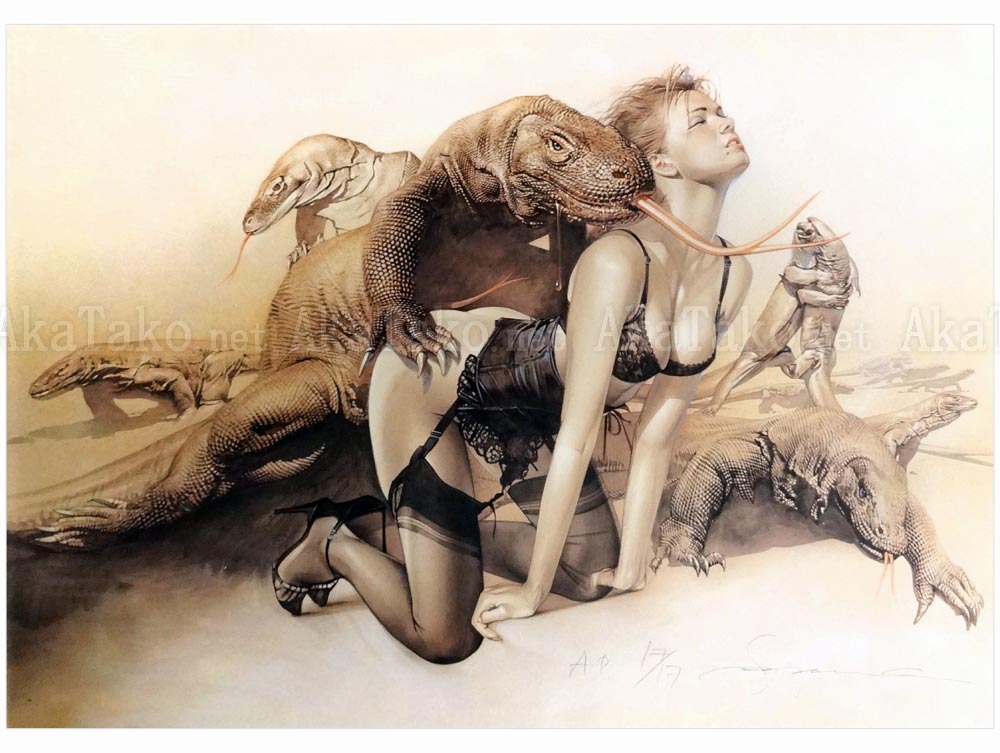Hajime Sorayama Lithograph 65
