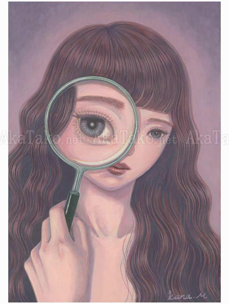 Kana Miyamoto Painting I've Been Staring at You