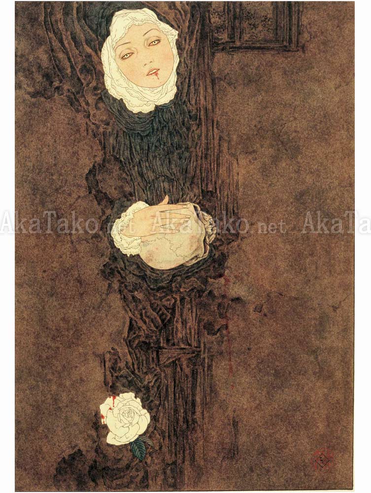 Takato Yamamoto Melancholia painting Takato Yamamoto Melancholia painting