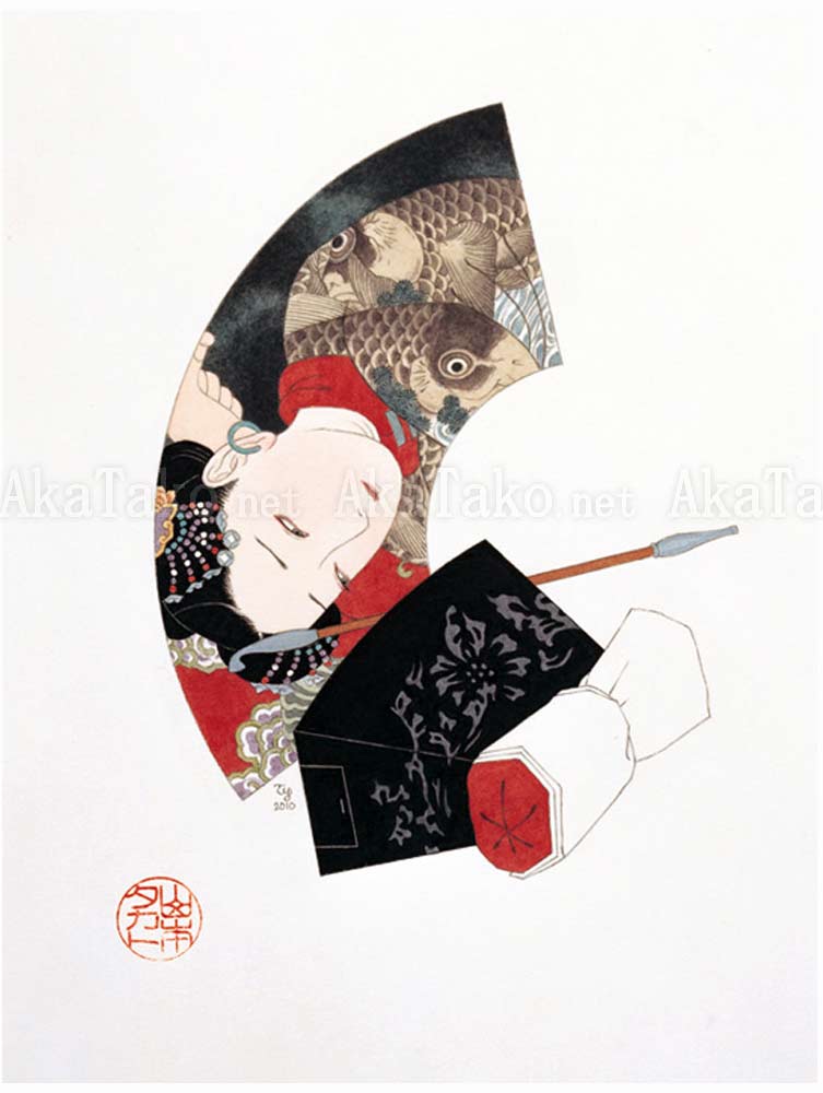 Takato Yamamoto Pillow painting Takato Yamamoto Pillow painting