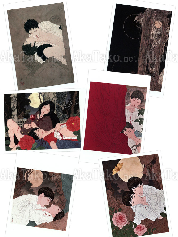 Takato Yamamoto Postcard Set Vampire