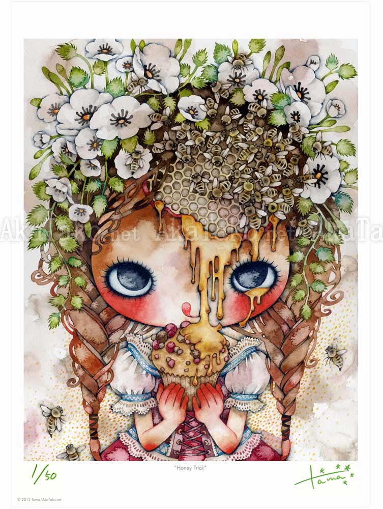 Tama Honey Trick Poster SIGNED Tama Honey Trick Poster SIGNED