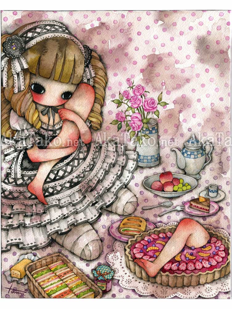 Tama Lunatic Pink II painting Tama Lunatic Pink II painting