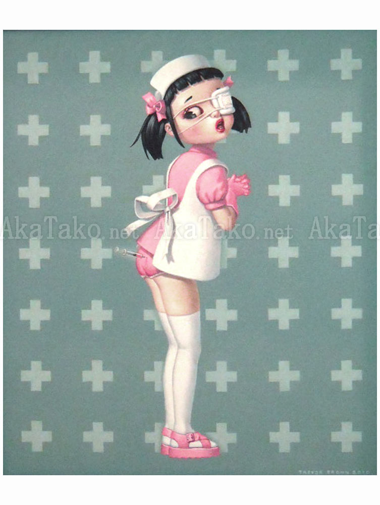 Trevor Brown Fix Me Doll painting Trevor Brown Fix Me Doll painting