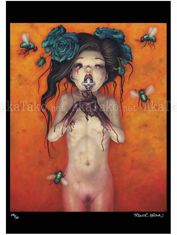 Trevor Brown Child of Satan Child of God poster SIGNED