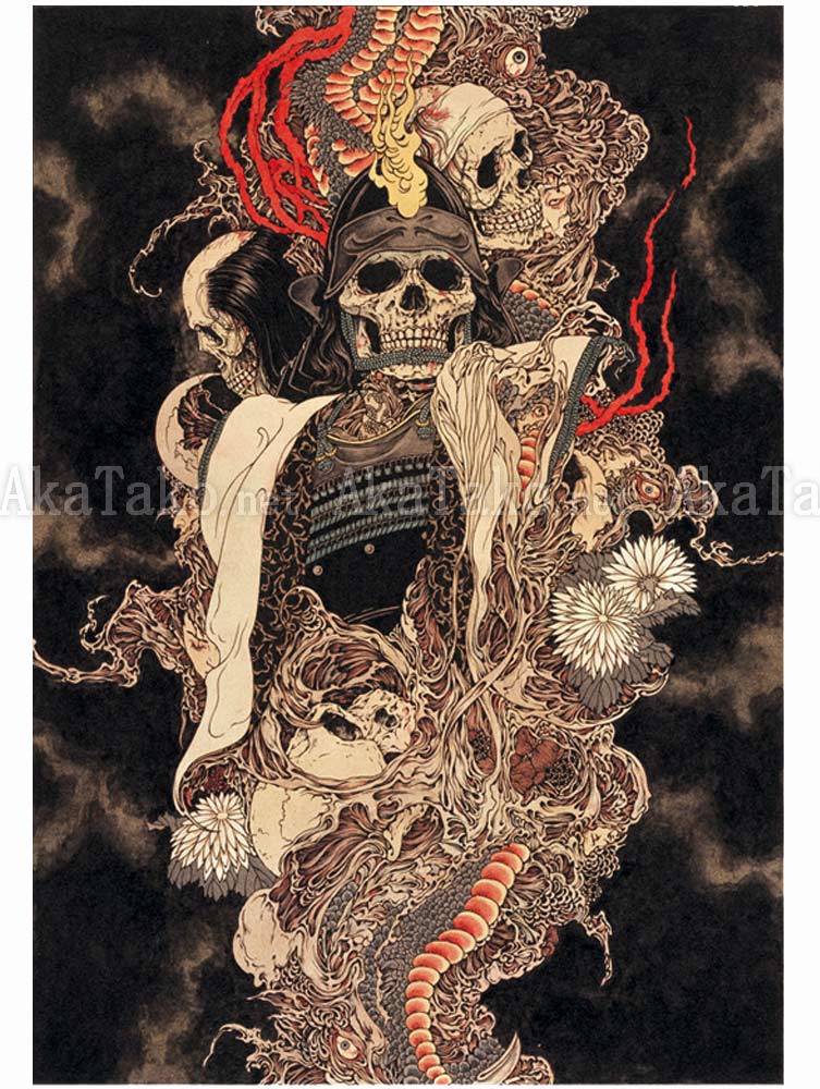 Takato Yamamoto Warring Land Holocaust painting Takato Yamamoto Warring Land Holocaust painting