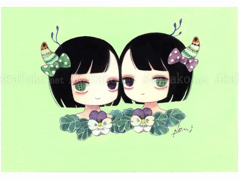 Em Nishizuka Original Leuco Twin Chan - without the frame