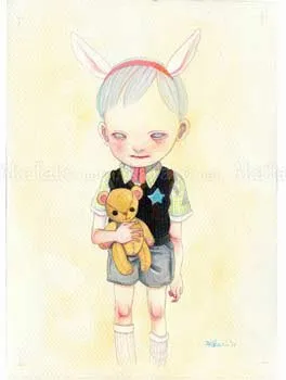 Hikari Shimoda Celebration 1 painting