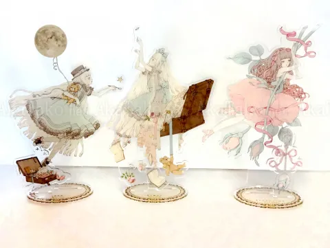 Kira Imai Acrylic Art Stand - Gekko Shojo, Girls Kingdom, and Hitosaji Hime