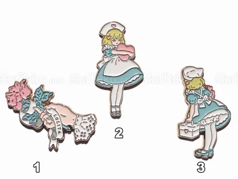 Kira Imai Enamel Pins - Choice of Three