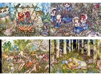 Tama Postcard Set D