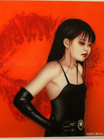 Trevor Brown Chu painting detail