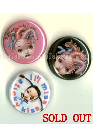 Trevor Brown Li'l Miss Sticky Kiss pins