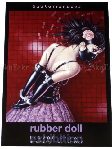 Trevor Brown Pink Rose Poster
