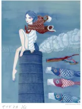 Chika Yamada Meeting in May Print - detail