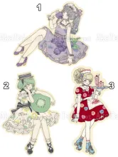 Kira Imai Stickers - Blueberry, Kiwi, or Cherry Party Cake