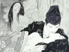 Takato Yamamoto The Pillow Battle at Dannoura original painting detail