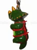 Dinosaur Triceratops Kinbaku Charm back