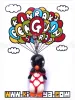 Penguin Kinbaku Charm on display card