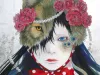 Akiko Ijichi poster It Shows How Wicked I Am - close up detail