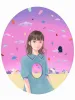 Chika Tanikawa Acrylic Art Stand - original artwork PARTY'S OVER