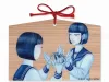 Chika Yamada Ema Wish Plaque - After School Ritual