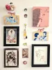 Chika Yamada Ema Wish Plaque - hanging on the wall with other AkaTako items