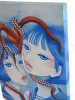 Chika Yamada Mini Original Painting Octopus - edge details