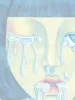 Chika Yamada Blue Melting Original Painting - detail