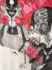 Daisuke Ichiba Silk Scarf - close up detail