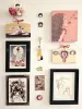 Eimi Suzuki Ema Wish Plaque - hanging on the wall with other AkaTako items