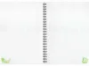 Em Nishizuka Spiral Notebook - Black with BLANK pages