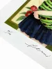Em Nishizuka Giclee Print Red Mark - signed and numbered detail