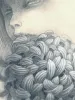 Fuco Ueda KIKU-KA 1 Original Drawing - detail