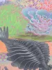 Fuco Ueda Art Print To Fall Asleep - close up detail