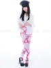 Hajime Kinoko Shibari Bondage Tights Pink - front
