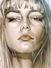 Hajime Sorayama Lithograph 42 - close up detail