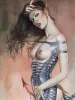 Hajime Sorayama Lithograph 82 - detail