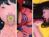 Kana Miyamoto Postcard Group 9 - zoom in details