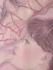Kana Miyamoto Silk Scarf - close up details