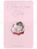 Kira Imai Enamel Pin Abracadabra on Backing Card