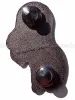 Makiko Sugawa Enamel Pin - high contrast back side of pin