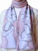 Makiko Sugawa Cotton Scarf