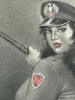 Namio Harukawa Original Drawing 15 - detail
