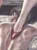 Namio Harukawa Original Drawing 3 - close up detail
