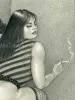 Namio Harukawa Drawing D-04 (detail)